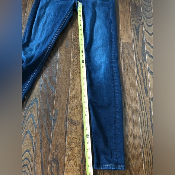 Hudson Women’s 26 Nico Mid-Rise Super Skinny Ankle Jeans in Dark Obsess - EUC! - Picture 7 of 13